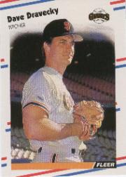 1988 Fleer Baseball Cards      081      Dave Dravecky
